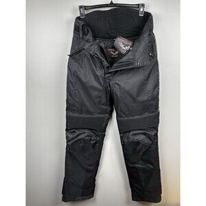 NWT Revolution Men's Riding Motorcycle Racing Pants w/ Hip Knee Protection Pad